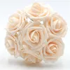 Dekorative Blumen erröten rosa künstliche Hochzeit 100 Rosen für Brautsträuße Tischdekoration LNPE057