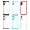 Transparent Clear Acrylic Phone Cases for Samsung Galaxy S23 Ultra S22 Plus A14 5G M13 A23 A13 A53 A73 A34 A54 Shockproof Cover