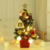 Christmas Decorations Decoration Xmas Tree Small Cedar Pine For Home Room Decor Halloween Party Year 2023 Navidad Ornaments Accessorie