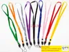 100pcsLanyards Neck Strap Für ID Pass Karte Abzeichen Gym Schlüssel Handy USB Halter DIY Hängen Seil Lariat Lanyard