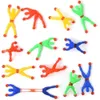 Novelty Games 48PCS Wall Tumblers Sticky Toys Climbing Man Stretchy Flexible Crawler for Kids Assorted Colors Party Favors Easter Stuffers 230215