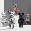 Arts and Crafts Bearbrick Statue Bear Statues and Sculptures Figure Ornaments Living Room Decor Christmas Decorations Figurines for Interior J230214