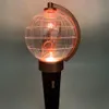 LED Light Sticks Kpop Ateezed Lightstick Globe Hand Lamp Concert Lamp Hiphop Party Light Stick Fans Collection Toys Gift 230214