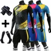 Outdoor T-Shirts Adult Kids Soccer Jersey Set survetement Football Kit uniforms custom Futbol Training Shirts Short Suit with socksShin guards 230215