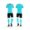 Outdoor T-Shirts Professional Football Jerseys Men's Referee Uniforms Short Pocket Soccer Tracksuits Thailand Referee Judge Sportswear Print 230215