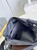 10A L Bag Top Tier Mirror Trio Messenger Bag Small 25cm Real Canvas Handbag Luxury Designers Mens Coin Purse Black Shoulder Strap Bag