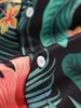 Männer Casual Hemden Schwarz Blumendruck Hawaiian Shirt Männer 2023 Marke Kurzarm Button Up Sommer Strand Urlaub Urlaub Kleidung