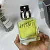 Parfümmenschen Eternity Marke Anti-Perspirant Deodorant 100 ml EDT Spray natürliches männliches Köln 3.4 Fl.oz Eau de Toilette Langlebige Duftduft für Geschenk