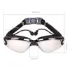 goggles Lunettes de natation lunettes de natation avec dioptries degré de myopie ceinture en Silicone lunettes sous-marines Anti-buée hommes acétate 230215