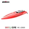 Elektrik/RC Tekneler UDIRC UDI005 RC Tekne 50km/s Yüksek Hızlı Su Geçirmez 2.4GHz Radyo Kontrol Teknesi Fırçasız RC Speedboat PVC Tekne Oyuncaklar Çocuklar İçin Hediye 230214