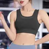 Roupa de ioga VigoBreviya Sexy Mesh Hollow Sports Bra Mulheres Push Up Up Sport Sport Sport Top Fitness Wear Gym Colete respirável