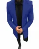 Mäns kostymer 2023 Solid Color Mens Designer Fashion Paneled Straight Blazers Casual Two Piece Man Suit Costume Homm (Jacket Pants)