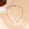 circle pendant necklace fashion jewelry crystal pendan breastmilk jewelry necklaces bracelet designer fritillary necklaces diamond-encrusted collarbone chain