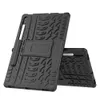 Custodie per tablet Armor per Samsung Tab S6 Lite 10.4 S5E 10.5 pollici P613 P615 T860 T720 Custodia per PC Slim Cover antiurto in silicone pettine