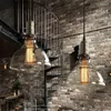 Luzes de teto Vintage Industrial Style Edison Glass Light Lamp para quarto da sala de estar E27 Decoração de Cafe Home Cafe