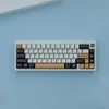 Claviers 129 touches/ensemble GMK café Keycap Cherry profil PBT colorant-Sublimation Keycap pour MX Switch 60% 80% disposition clavier mécanique T230215