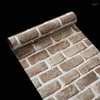 Wallpapers 3D Brick Wall Stickers Stone Wallpaper Waterproof Covering For Kids Living Room DIY Background Home Decor