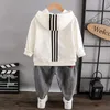 의류 세트 Kid Boy Jeans Jacket Hoodies and Pant 3 in 1 Spring Autumn Casual Set