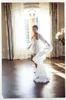 Wraps White Faux Fur Sleepwear Robe Maternity Kimono Pregnant Woman Prom Nightrobes Bathrobe Feather Nightgown Bridesmaid Nightwear