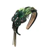 Barrette di design da donna, farfalle, piume, copricapo, forcina per ragazze, fermagli per capelli per il tempo libero, moda elegante strass barocco