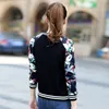 Women's Jackets Fashion Summer Bomber Print Jacket Women's Long Sleeve Basic Jacket Coats Woman Casual Thin Slim Female Jackets Clothes 230215