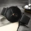 Armbandsur Lige Womens Watches Top Brand Luxury Casual Watch Women Quartz Waterproof Clock Mesh Belt Ladies Wristwatch Ladies Watch 230215