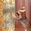 猫のおもちゃスクレーパーソファガード自己接着マットツリースクラッチ爪ポストソファ猫スクラッチファニチャープロテクター2PCS