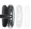 Para AirPods Max Bluetooth Auriculares Accesorios de auriculares Transparentes TPU Sólido sólido Impermeable Case de protección AirPod Maxs Auriculares Cubierta de auriculares