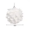 Party Decoration 3Pcs Exquisite Christmas Ball With Hanging Hole Reusable Shatterproof Ornaments