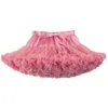 Skirts Women's Mesh Tutu Skirt Solid Fluffy Tulle Princess Ball Gown Kids Ballet Party Performance Fashion Dance