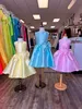Mała dziewczynka sukienka konkursowa 2023 Koktajl Bow Baby Rising Star Wywiad na scenie Wprowadzenie formalne impreza odzież dla dzieci nastolatka dla dzieci niemowlę różowe żółte szałwii urodziny