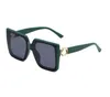 2023 Luxury Designer Sunglasses for Women Big Frame Eyewear UV Protection Retro Glasses 5 Colorsg6188