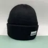 Chapeaux à large bord triple épaissi vrai cheveux tricoté chapeau doux Men39s et Women39s Couple39s Style Beanie1594342