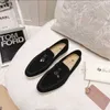 Desiner Loropiana schoenen online LP lefu schoenen dames zomerschoenen dragen luie schoenen Britse stijl echte lederen retro erwten schoenen dames single schoenen comfort flats