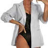 Women's Suits Chic Outwear Casual Women Autumn Coat Blazer Office Lady Thermal