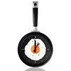 Zegary ścienne patelnia kuchenna zegara stylowa smażone jajka timer farmhouse restauracja kawiarnia wisząca ozdoby do gotowania na zawsze