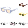 Mode Sonnenbrillen Luxus Offs Rahmen Stil Quadrat Trend Marke Pfeil x Schwarz Rahmen Brillen Schneeflocke Glasse Männer Frauen Hip Hop Sport Reise Gläser B60E