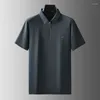Hommes Polos 8XL 7XL 6XL 2023 été mode imprimé Polo hommes haute qualité respirant chemises pour affaires ample t-shirt Homme