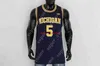 Maillot de basket-ball Michigan Wolverines Hunter Dickinson Terrance Williams II 2 Bufkin Jaelin Llewellyn Joey Baker Juwan Howard Chris Webber