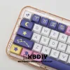 Tastiere KBDiy 132 tasti Constellation PBT Keycaps XDA Profile MX Switch Anime Cute Keycap per tastiera da gioco meccanica fai da te Set personalizzato T230215
