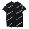 Tees Designer Shirt balencaigaly Letter Mens balencigaly Summer T Outfit Luxury Women top Spring Shirts Fashion S-XXL