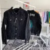 Denimjacka designer flanelltröjor kaktus tryck baseballjackor stänkade bläck hiphop män och kvinnor bomull tröja lös knapp tröja mode cardigan coat xl