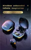 G9S 9D STEREO TWS 5.1 Earphone Colorful Breathing Light Digital Display Headset i Ear Trådlösa hörlurar Earbud