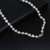 Ketens natuurlijke witte zoetwater parelparels elegante bruiloft ketting hoge kwaliteit voor vrouwen feest reiki genezende sieraden