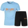 Yeni Basketbol Erkek Kadın Tasarımcı Trailsuit Trapstar Set Boy Mesh Havalandırma T Shirt Şort Setleri Yaz Spor Giyim Pantolon Marka Marka Günlük Tshirt Takım