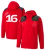 Chaqueta de Fórmula Uno con capucha deportiva, abrigo cálido informal oficial del mismo equipo, modelo personalizado, traje de carreras, novedad de 2023