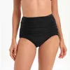 Trójkąt w talii Bikini Bikini Plisted Swimsuit Bottoms Bottoms Swimming