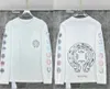 Marca clásica para mujer Sudaderas con corazón Ch Diseñador de moda Cromos de herradura Camiseta de manga larga Estampado cruzado Para hombre Tops casuales Calidad Lujo Jersey Tops Suéteres