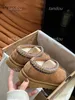 Buty Tazz Kapters Chestnut Australia klasyczne Ultra Mini Snow Boots Designer Australian Tasman Slipper Dealworld Bot Winter Wool Botows Rozmiar 35-42 Uggits