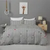 Set di biancheria da letto Luxury Geometry King Quuen Copripiumino copripiumino 220 240 260 Copriletti nordici Copriletto matrimoniale per 2 persone 150 Set per l'inverno 230215